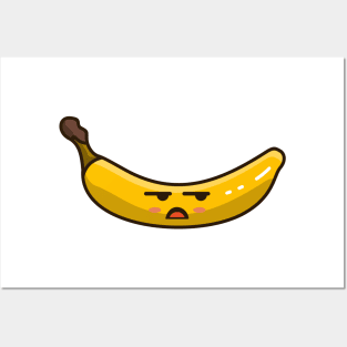 banana bad mood Posters and Art